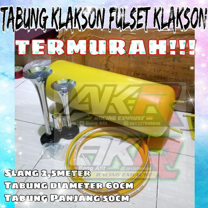 Gambar bisa ecer klakson angin tabung klakson fulset klakson hino rk - Tabung saja dari ALFA SELLERZ undefined Tokopedia
