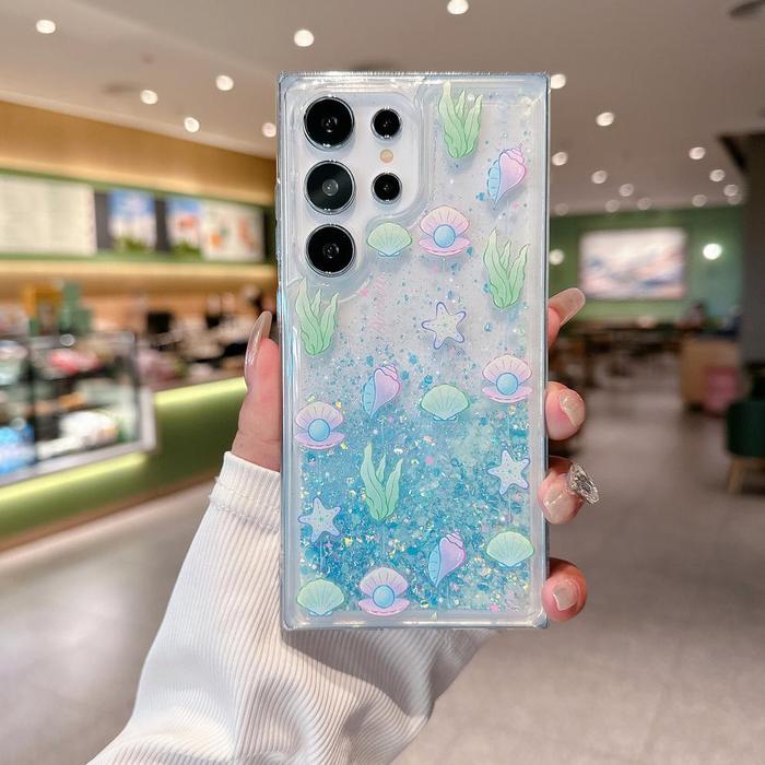 Gambar TS Cahaya Dalam Dark Jellyfish Conch Patterned Glitter Bling Soft Phone Case Untuk Samsung Galaxy S24 S23 S22 S21 Ultra Plus S23FE S21FE A55 A54 A35 A25 A15 A34 A24 A14 - Starfish, Samsung S20 dari Trigoal Sakti undefined Tokopedia