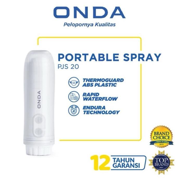 Gambar Onda Portable Travel Shower Spray Pjs 20 Original Bidet Toilet Shower Otomatis Umroh Haji Mudik Lebaran Kemping Camping Holiday Orang Tua Anak - ONDA Putih dari Qurmah undefined Tokopedia