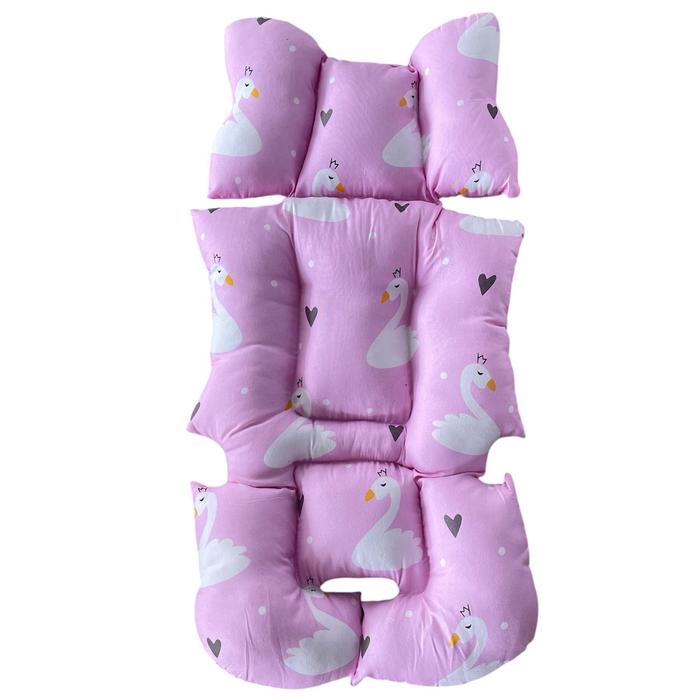 Gambar Alas Stroller Cocolate - Pockit dan sejenisnya - REG SWAN PINK dari Aurel Babyshop undefined Tokopedia