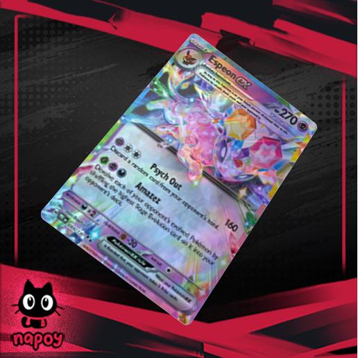 Gambar Stiker Kartu Skin Card Pokemon Prismatic Evolution Emoney Flazz - EEVEE dari napoy undefined 4 Tokopedia