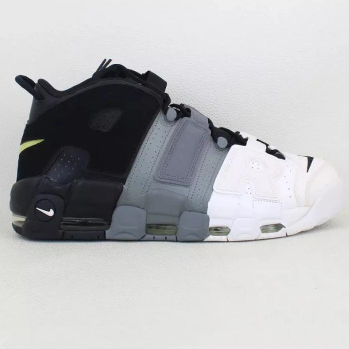 Sepatu Nike Uptempo Uptempo Black And White Grey Sepatu Nike Air