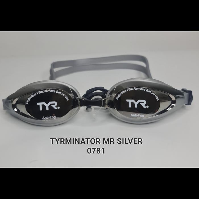 Gambar Kacamata renang tyrminator mirror - silver dari Ab swim undefined Tokopedia