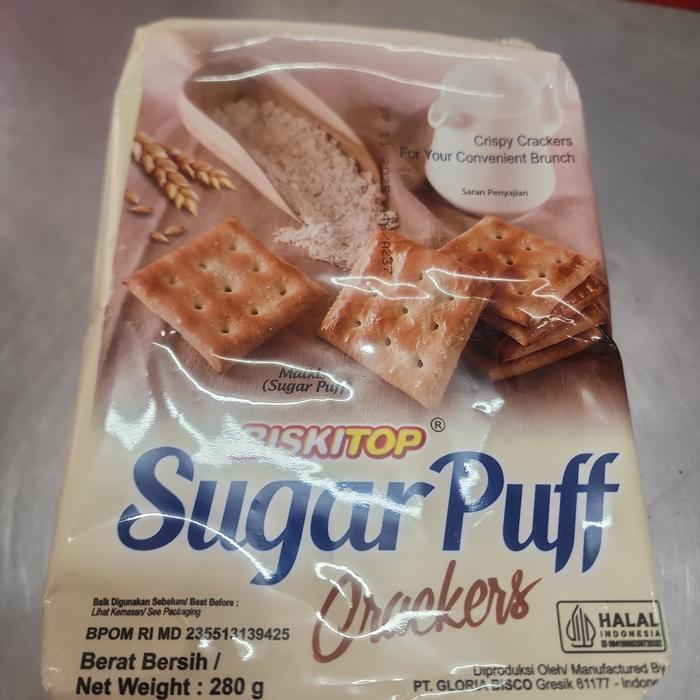 Gambar biskitop sugar puff 280 gr dari toko 5 jaya grosir undefined Tokopedia