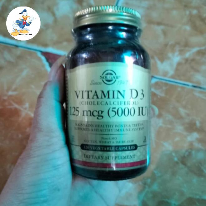 Solgar Vitamin Vitamin D3 5000 Mcg Promo Solgar Vitamin D3 5000 Iu