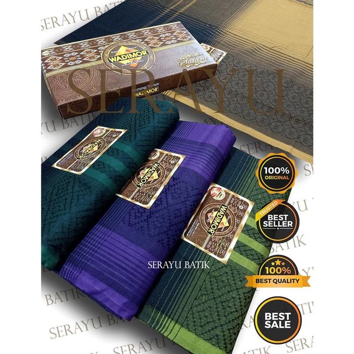 Gambar Sarung Wadimor Grosir 1 Dus Isi 10 - Sulam (Timbul / Songket / Dobby) - Dewasa dari GND CREW undefined Tokopedia