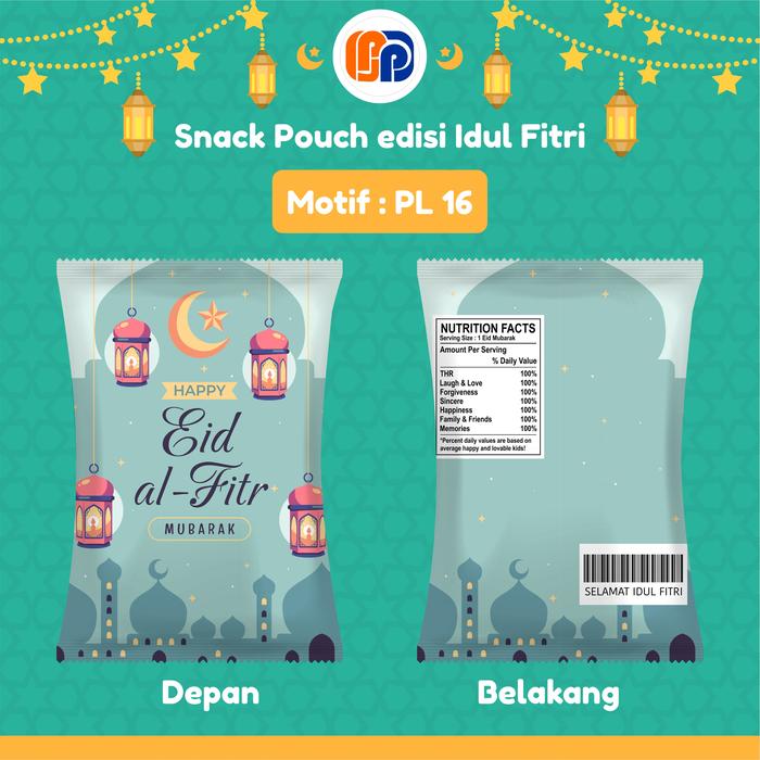 Gambar (Part 2) Snack Pouch/Kemasan Bingkisan Lebaran THR Murah Meriah - PL 16, 20cm x 30cm dari PJP Home Decor undefined Tokopedia