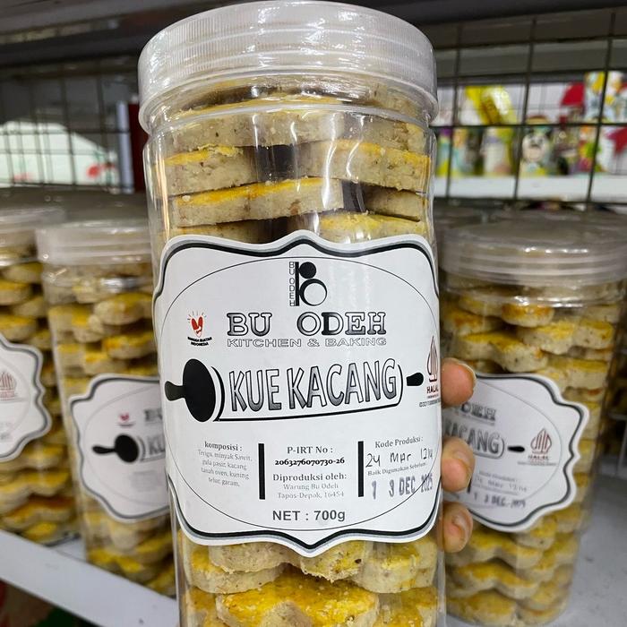 Gambar Kue Kacang Bu Odeh 700gr isi 12/dus dari Market Rabil undefined Tokopedia