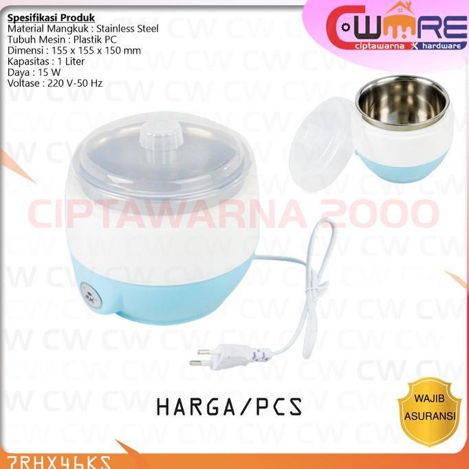 Gambar Yogurt Maker Elektrik Mesin Pembuat Yogut Praktis Ekonomis - BDB dari DapurModernstore undefined Tokopedia