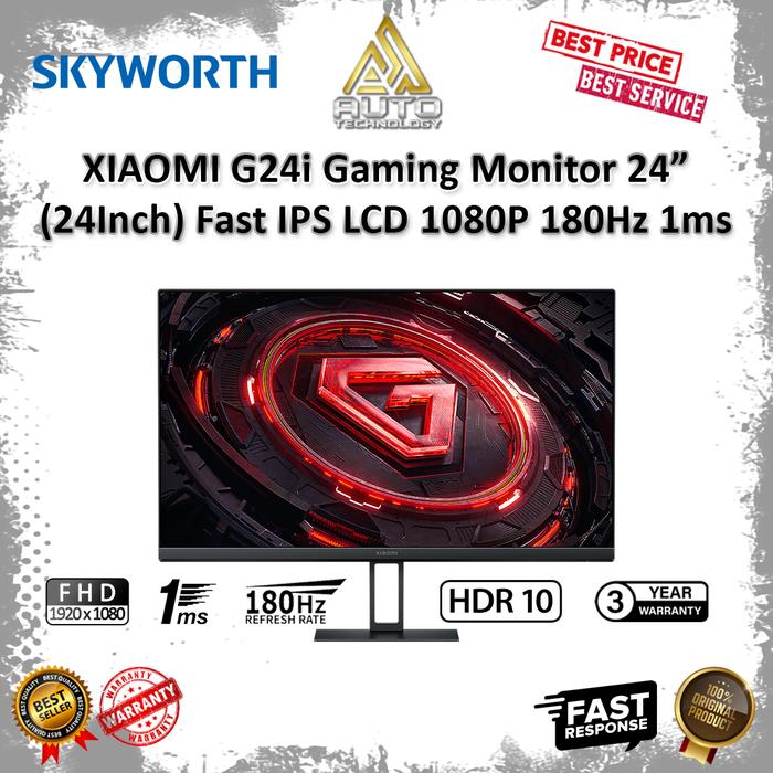 Gambar XIAOMI G24i Gaming Monitor 24” (24Inch) Fast IPS LCD 1080P 180Hz 1ms - Stand Bawaan, Bubble Wrap dari Auto Technology Store undefined Tokopedia