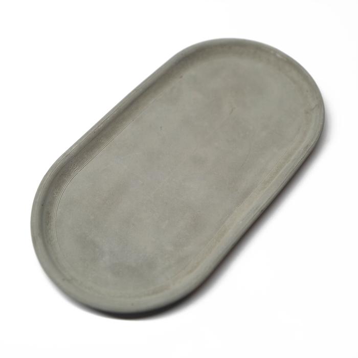 Gambar Nampan Semen | Concrete Tray | Tatakan | Alas - Abu-abu dari Seumen undefined Tokopedia