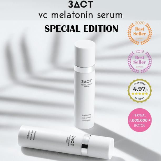 Gambar Charis 3Act Vc Melatonin Serum 21G Special Edition Original A Stop Original Produk - 21g dari Supplemen Brilian undefined Tokopedia