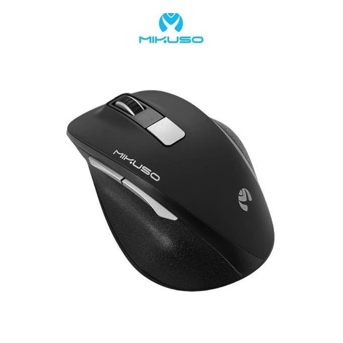 Gambar Mikuso MOS-W102 Mouse Wireless 2.4Ghz 1600DPI - Hitam dari Starcomp Solo undefined Tokopedia