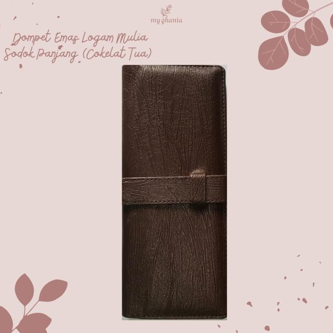 Gambar CARD HOLDER / DOMPET KARTU EMAS LOGAM MULIA ANTAM UBS MINIGOLD PANJANG - Sodok-CoklatTua dari Toko Oza_NEW undefined Tokopedia