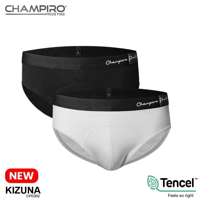 Gambar NEW CHAMPIRO PRESTIGE Celana Dalam Pria | "KIZUNA" Premium Tencel Brief Pria isi 2 pcs - S, MIX dari thunderey undefined Tokopedia