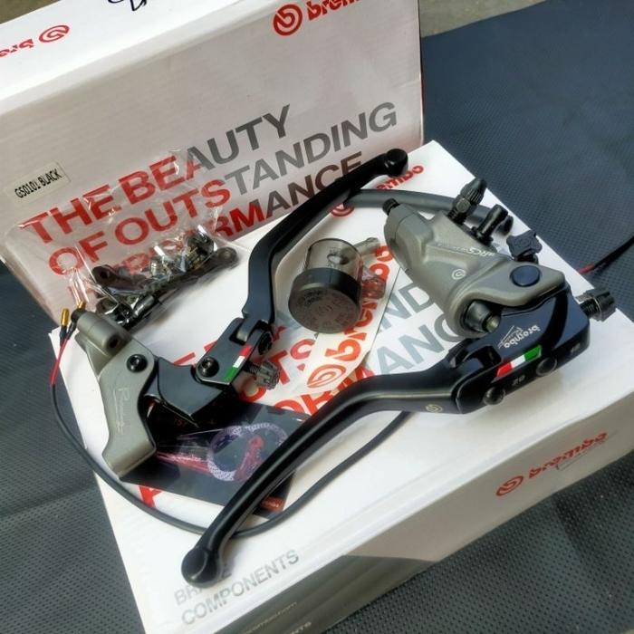 Gambar promo master rem model brembo rcs 19 Corsa corta radial 1 set kiri kanan (paling murah) - RCS 19 GREY dari BBS RASING undefined Tokopedia