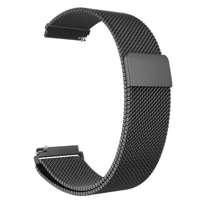 Gambar Milanese Magnet Strap Loop Stainless Garmin Forerunner 165 55 245 645 Music Non Musik - Hitam dari SmartWatchAcc undefined Tokopedia