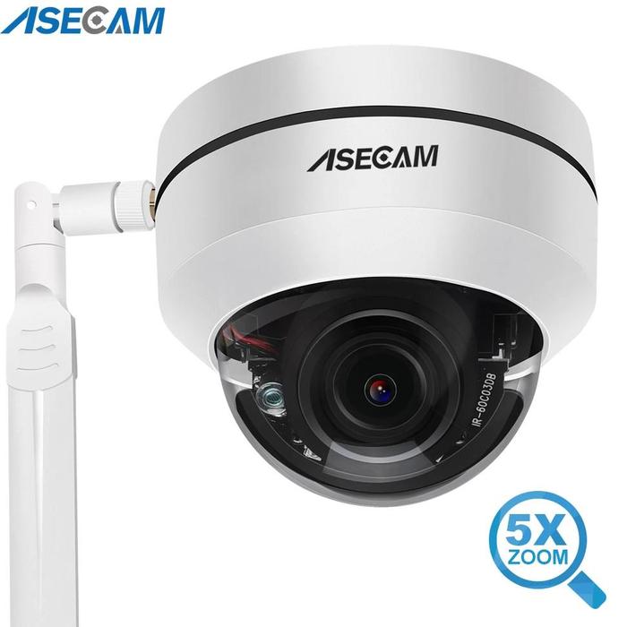 Gambar Ins 5MP PTZ Wifi ip Camera Outdoor Dome 5X Optical Zoom POE Audio Onvif P2P IMX335 Human tracking CCTV Security Camera dari Universe Domino undefined Tokopedia