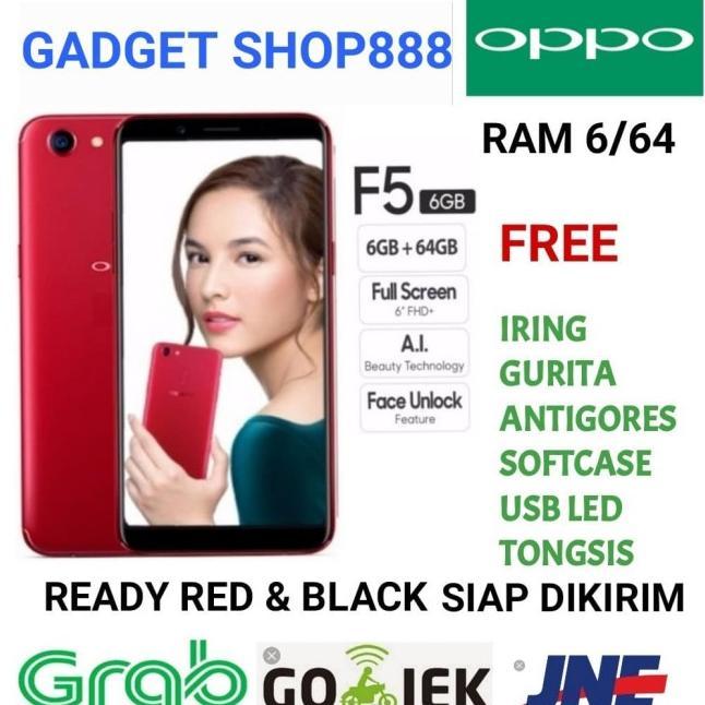 Jual Oppo F5 Ram 6Gb Rom 64Gb Garansi Resmi Oppo Terlaris,Termurah
