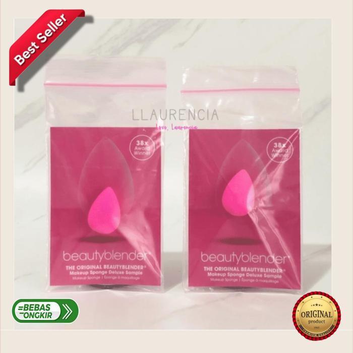 Gambar New Beautyblender The Original Beauty Blender Makeup Sponge Mini Size / Make Up Cosmetic Applicator Original Produk dari NimasGlow undefined Tokopedia