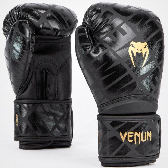 Gambar Venum Contender 1.5 XT Boxing / Muaythai Gloves - Black/Gold - 12 dari bobiww undefined Tokopedia