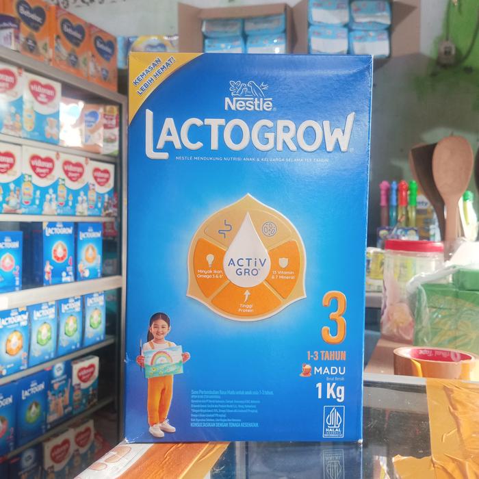Gambar Lactogrow 3 Madu 1000gr dari JJ SUSU BOCHA40 undefined Tokopedia