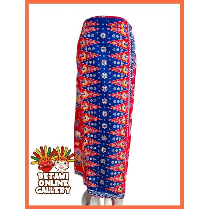 Gambar Rok Batik Betawi / Rok Tumpal Batik Betawi / Rok Batik - Ondel Merah dari Melvist Official Store undefined Tokopedia