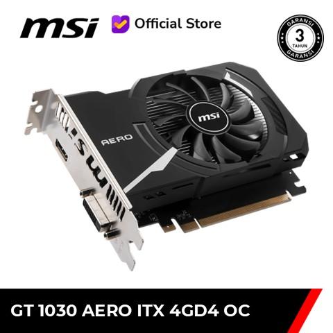Itx Oc Gt 1030 Aero Msi Gt1030 Oc MSI GeForce GT 1030 AERO ITX OC 2GB