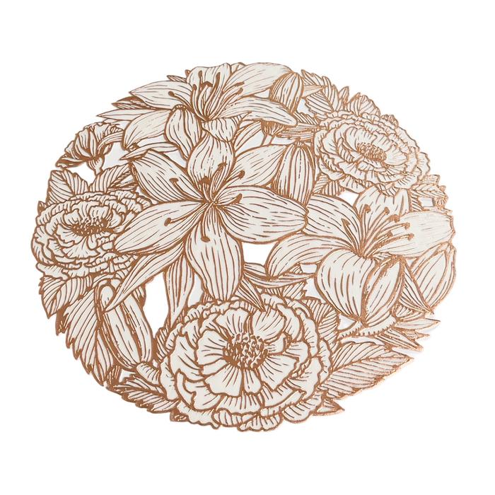 Gambar Scoop Tatakan Piring / Placemat Mawar Gold 72120600 - 12 dari Scoop Ideas undefined Tokopedia