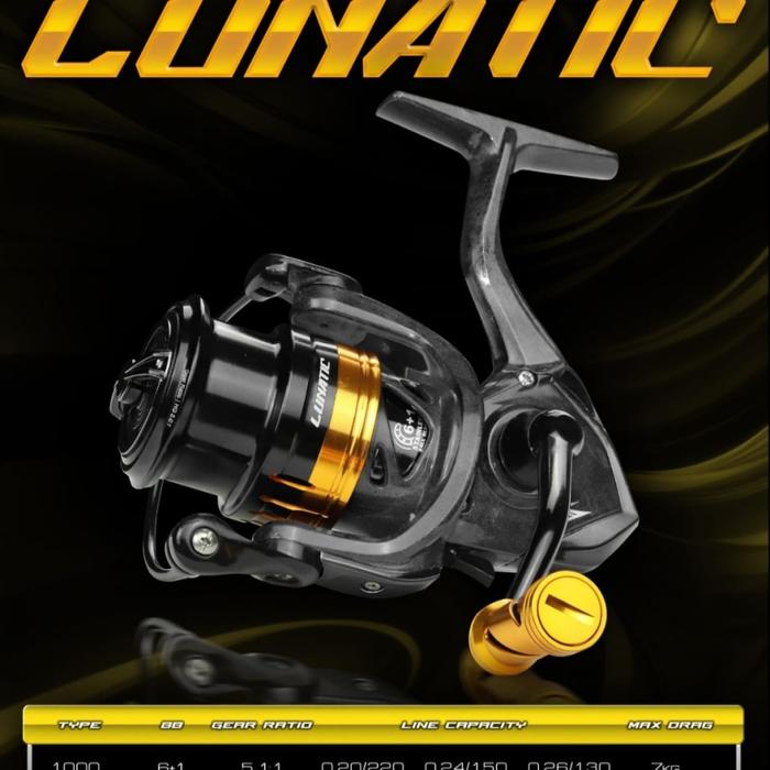 Gambar REEL PANCING SHIKARI LUNATIC FREE DEEP SPOOL - 1000 dari ANUGRAH PANCING SURABAYA undefined Tokopedia