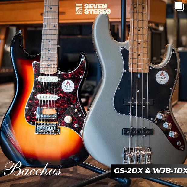 Gambar Bacchus GS-2DX RSM/M GS2DX RSM Roasted Maple Neck Stratocaster HSS Electric Guitar - 3TS dari Seven Stereo undefined Tokopedia