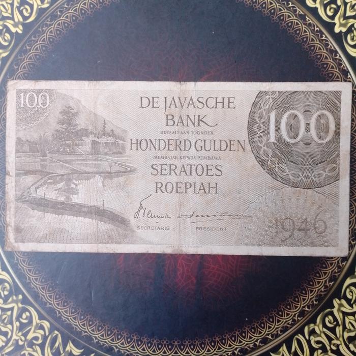 Gambar Uang Federal 100 rupiah 1946 vf dari Holistik81 undefined Tokopedia
