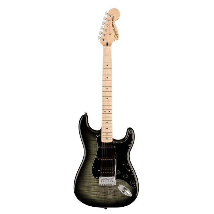 Gambar Squier Affinity Series HSS Stratocaster FMT Electric Guitar, Maple FB, Black Burst dari Duetto Musik undefined Tokopedia