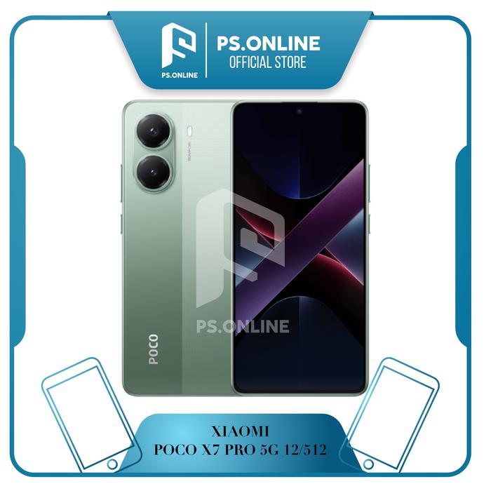 Gambar POCO X7 Pro 5G | Dimensity 8400-Ultra | 6000mAh 90W HyperCharge | CrystalRes 1.5K AMOLED Garansi resmi - Green dari PS.ONLINE STORE undefined 4 Tokopedia