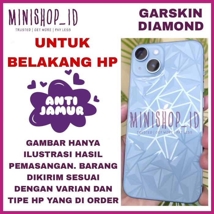 Gambar TECNO CURVE 5G POVA 7 ULTRA 5G 4G SKIN DIAMOND GARSKIN BACK SCREEN PROTECTOR ANTI GORES BELAKANG JAMUR CARBON - BACK 3D DIAMOND, TECNO POVA 7 ULTRA 5G dari MINISHOP OFFICIAL undefined Tokopedia