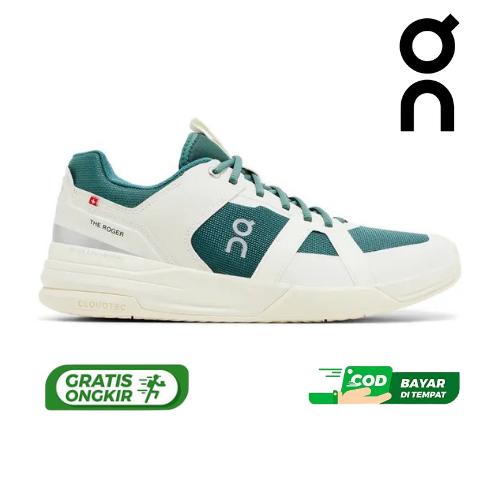 Promo Sepatu Tenis On Cloud The Roger Clubhouse Pro Ivory