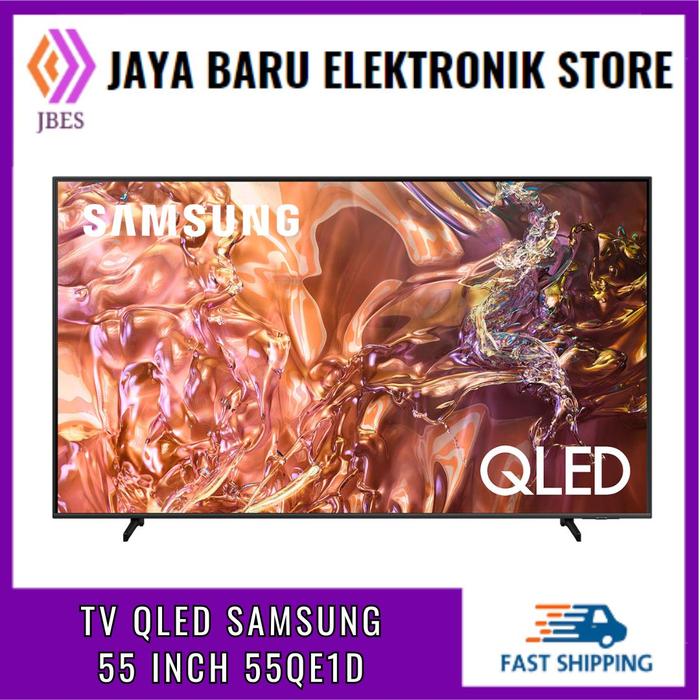 Gambar SAMSUNG 55QE1D SMART TV QLED 4K QUANTUM DOT 55 INCH QA55QE1DAKXXD dari JAYA BARU ELEKTRONIK STORE undefined Tokopedia