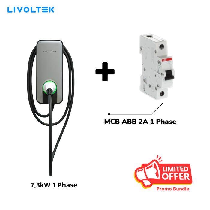 Gambar LIVOLTEK SMART EV CHARGER Fast Charging Type2 - 7.3kW 11kW 22kW - 11kW 3 Phase dari Livoltek Indonesia undefined 5 Tokopedia
