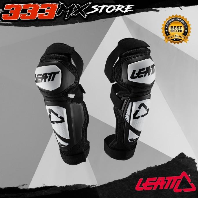 Gambar CO KNEE SHIN GUARD LEATT 3.0 EXT WHITE BLACK PELINDUNG LUTUT LEATT 3.0 OR - S/M dari fizii storeee undefined Tokopedia