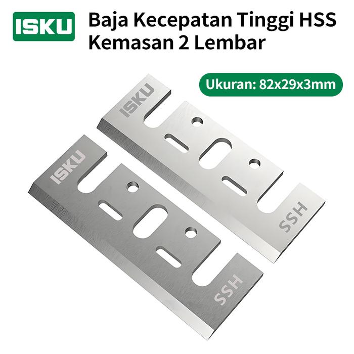 Gambar Isku Planer Listrik Mesin 450W Serut Kayu Cocok Untuk Memoles Dan Memotong Kayu Mesin Ketam Kayu -  Bilah dari PERKAKASKU.ID TOKOPEDIA undefined Tokopedia