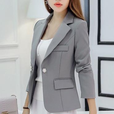 Gambar Blazer Jumbo / Blazer Big Size / Blazer Wanita / Blazer Ld 120 - Hitam - Abu-abu, S dari XMG Store undefined Tokopedia