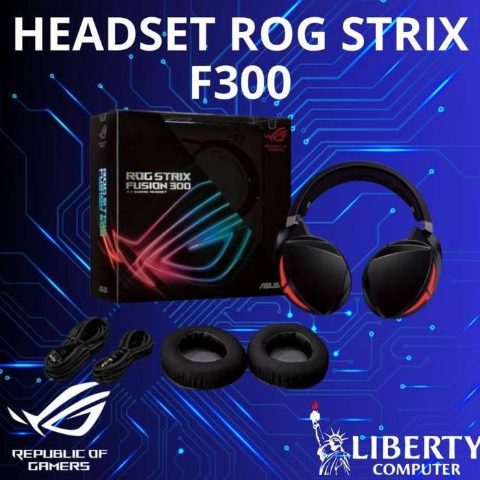 Jual Headset Asus ROG Strix Fusion 300 Gaming Headset Kota