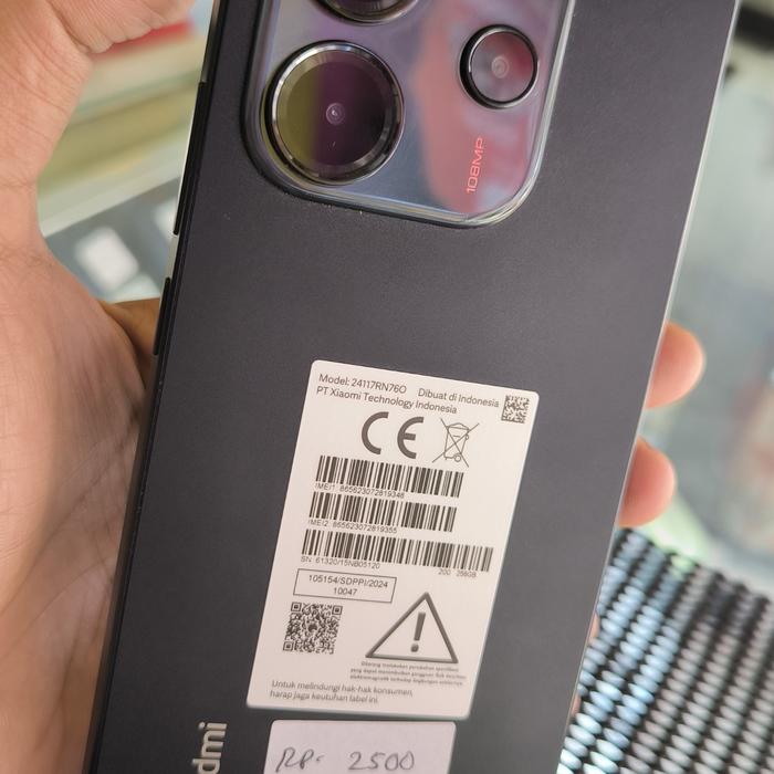 Gambar redmi note 14 ram 8/256 second fullset dari Alijazzn undefined Tokopedia