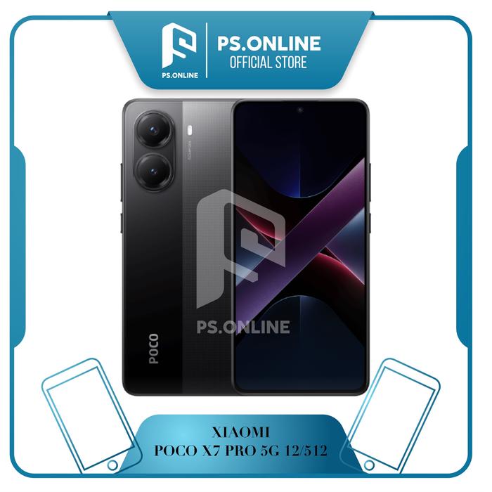Gambar POCO X7 Pro 5G | Dimensity 8400-Ultra | 6000mAh 90W HyperCharge | CrystalRes 1.5K AMOLED Garansi resmi - Black dari PS.ONLINE STORE undefined Tokopedia