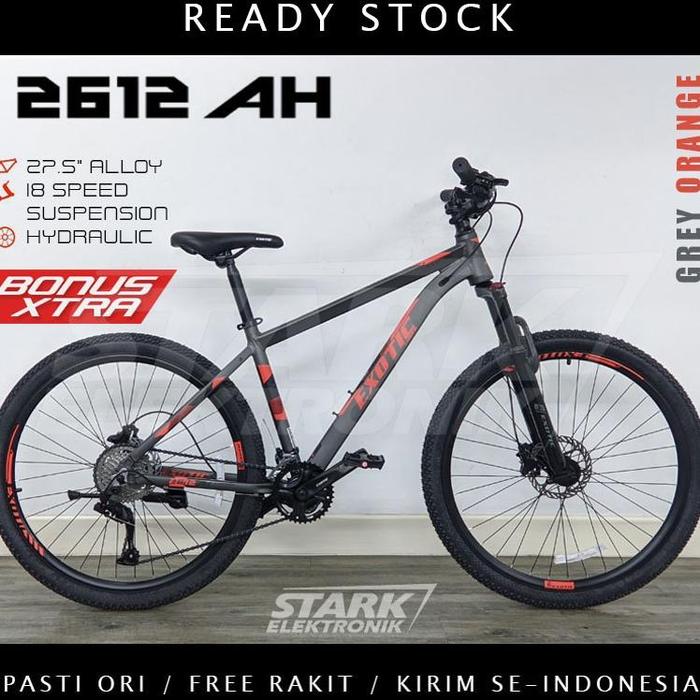 Gambar Exotic 2612 Ah Mtb Mountain Bike Sepeda Gunung Pacific Terlaris,Termurah,Bergaransi,Dapatkan Sekarang - Grey Orange dari tomumolisa undefined Tokopedia