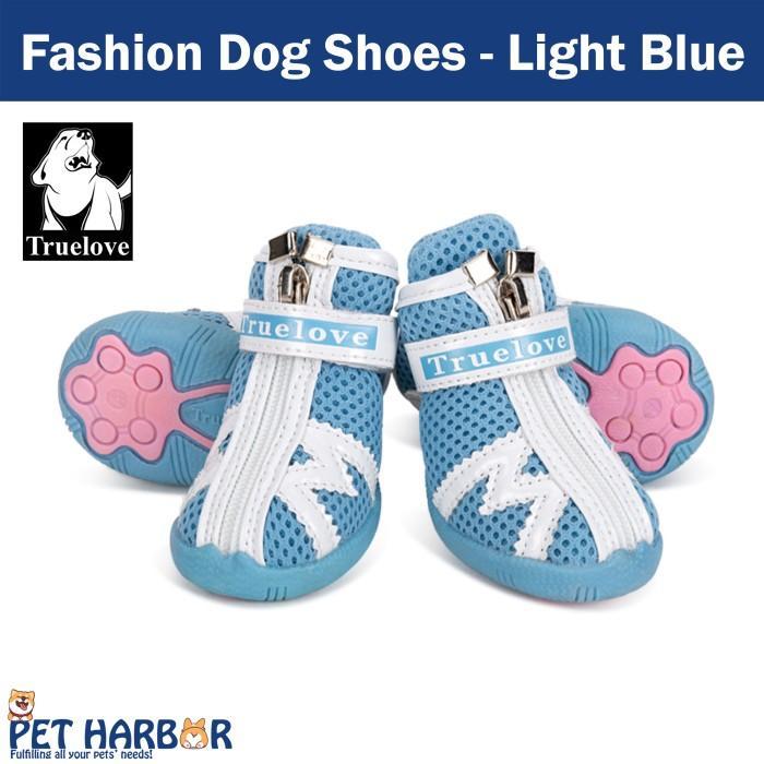 Gambar Truelove Fashion Small Dog Shoes | Sepatu Anjing | Dog Boots | Outdoor - Light Blue, Size 1 dari opek shop10 undefined Tokopedia