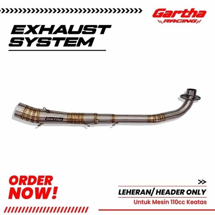 Gambar Header Leher Knalpot Bebek Jupiter Z Vega R | Gartha Racing - Standar, JUPITER Z dari Auto-Ascend undefined Tokopedia