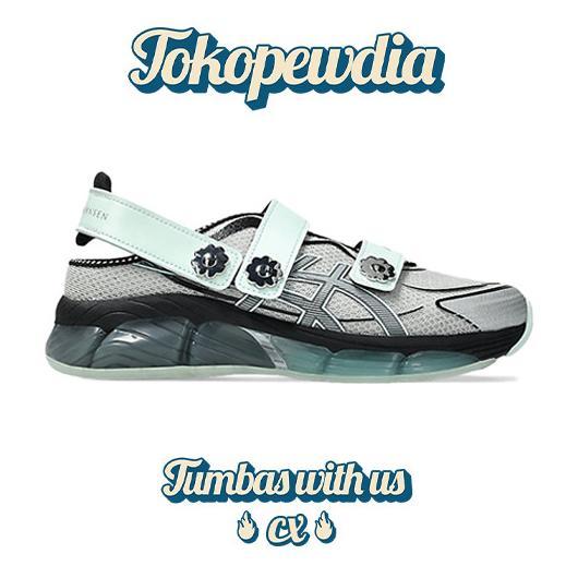 Gambar Asics Gel Quantum 360 Vlll x Cecilie Bahnsen Clearly Aqua Mint - 42 dari PESONA KAKIKU undefined Tokopedia