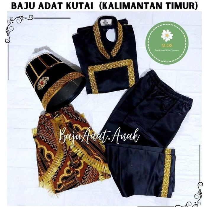 Gambar Baju Adat Kutai Anak Laki-Laki | Baju Kustin Adat Kutai | Baju Adat Kalimantan Timur | Baju Adat Anak | Pakaian Tradisional Kutai Kalimantan Timur - Hitam, M dari luckystar shop11 undefined Tokopedia