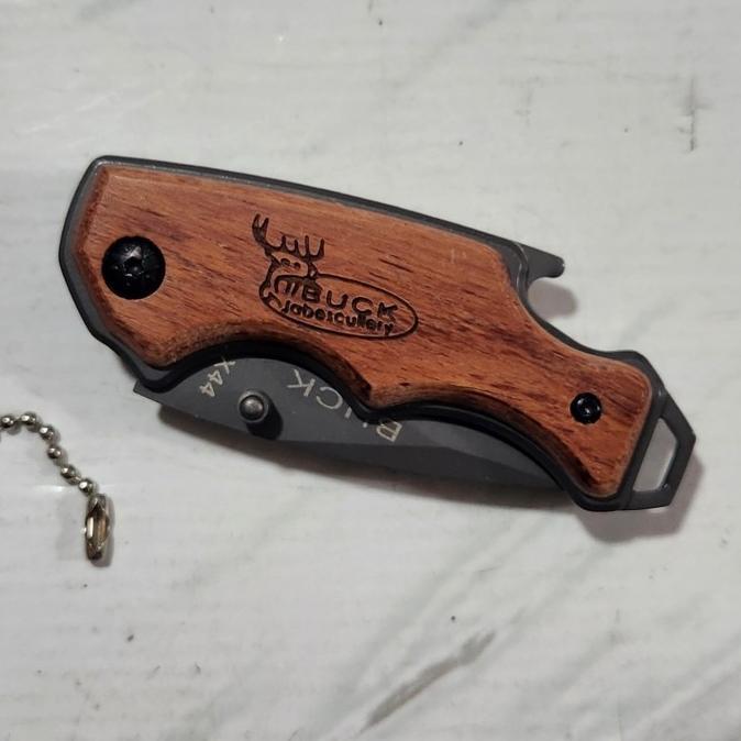 Gambar (Ready) Buck X44 Made In Usa Folding Knife Pisau Lipat Outdoor Survival Buka Paket Serbaguna Bestseller - BNOB dari Mitsuki Ollshope undefined Tokopedia